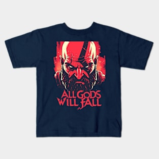 all gods will fall Kids T-Shirt